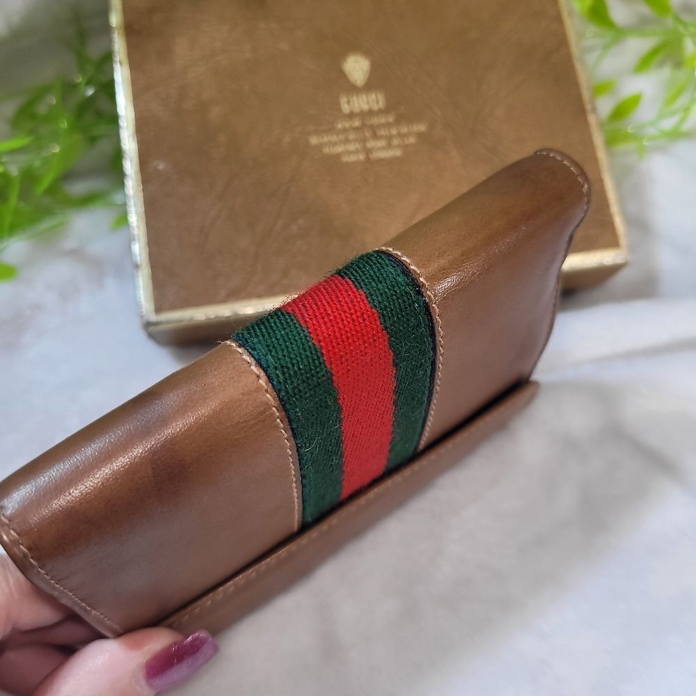 Authentic Gucci Wallet Vintage & Rare in original box - Picture 16 of 17